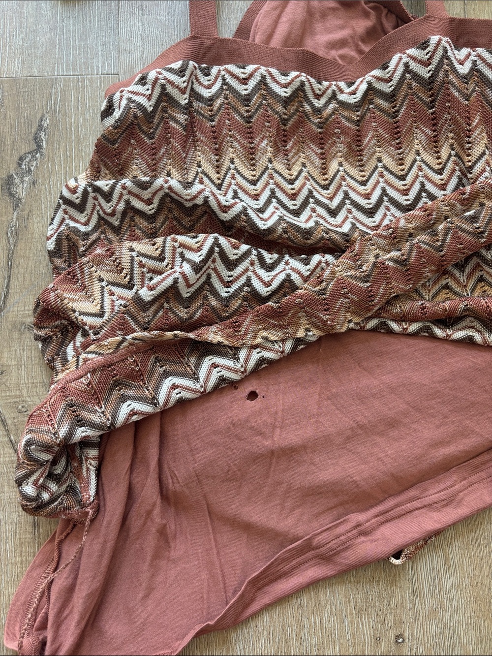 Free People Summer Crochet Cut Out Mini Dress - Picture 5 of 5